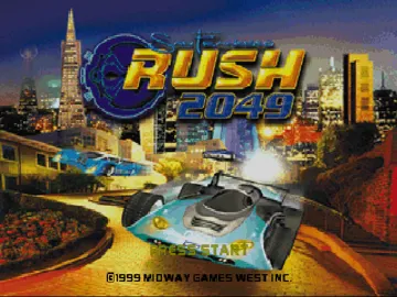 San Francisco Rush 2049 (Europe) (En,Fr,De,Es,It,Nl) screen shot title